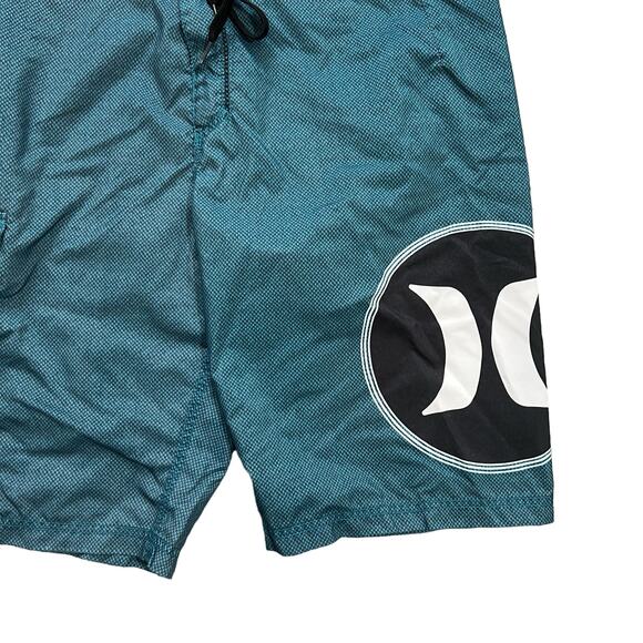 Hurley Men's Geometric Swim Shorts Size 33 - Picture 3 of 7